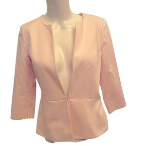 nwt WHBM light pink Jacket Size 4